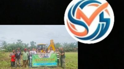 Tunjukkan Kepedulian, PT Socfindo Seumanyam Bantu Bersihkan Lapangan Bola hingga Malam