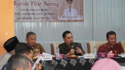 Fokuskan Pembenahan Infrastruktur dan Pariwisata, Bupati Jepara Ngopi Bareng Warga Bulak Baru